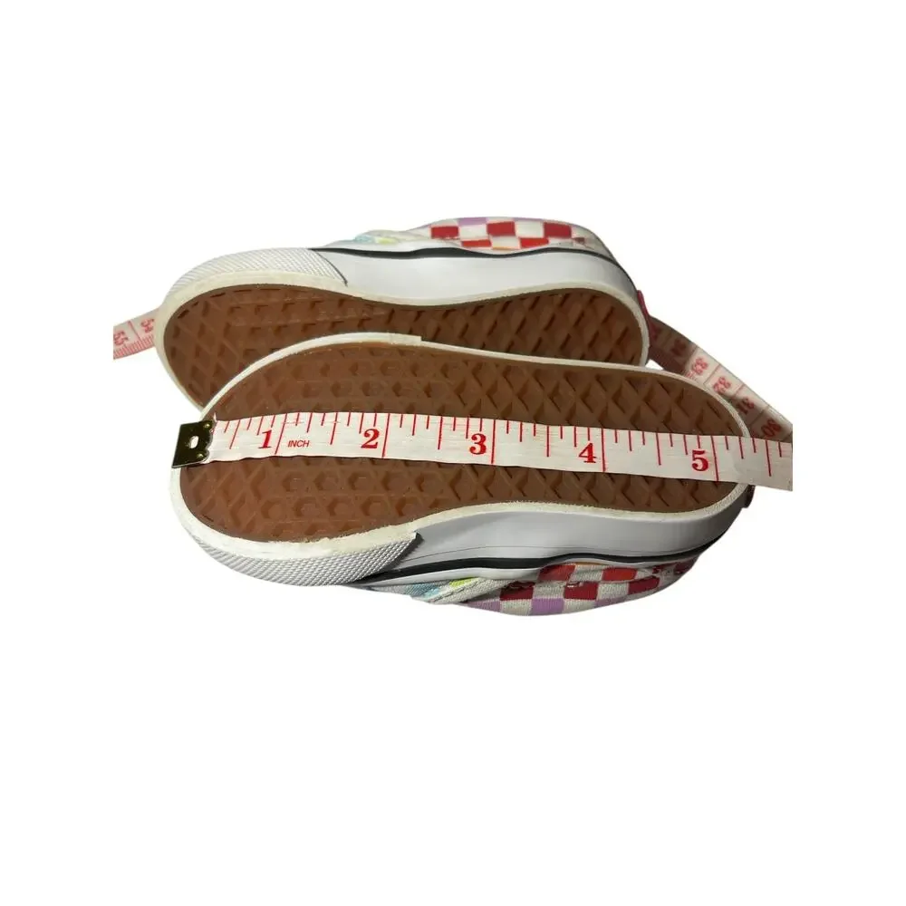 Vans Off the Wall Toddlers Baby Shoes Classic Slip on Checkerboard Size 4 Kids